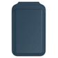 Satechi Vegan Leather Magnetic Wallet Stand in Dark Blue, , large