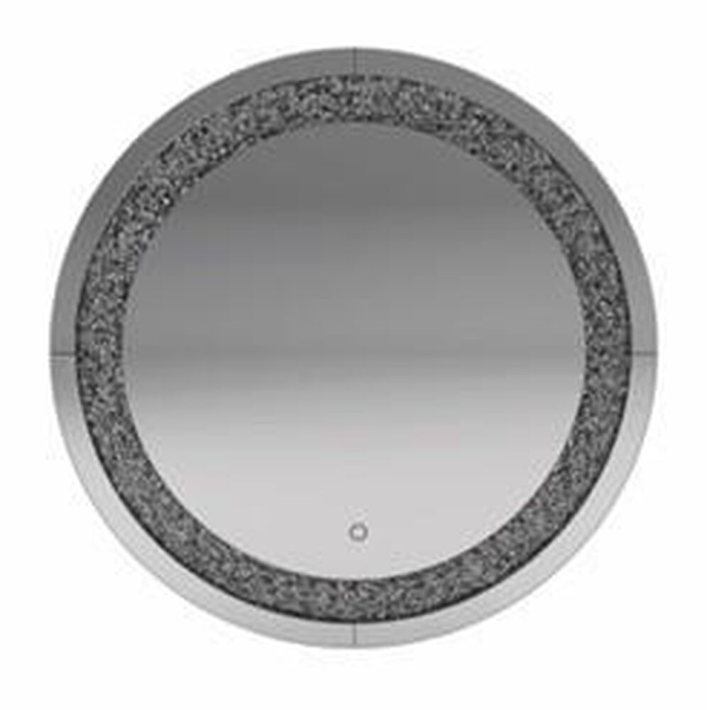 Pacific Landing Lixue Wall Mirror in Silver, , large
