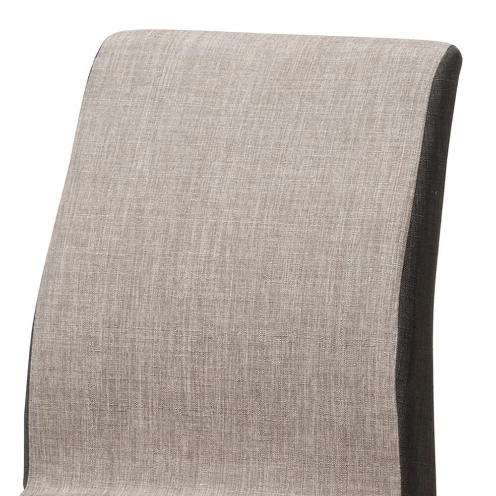 Baxton Studio Kimberly Side Chair in Dark Walnut (Set of 2), , large