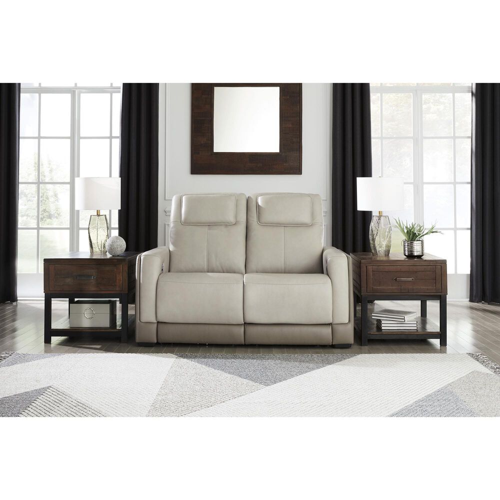 Ashley Battleville Power Reclining Loveseat in Almond, , large