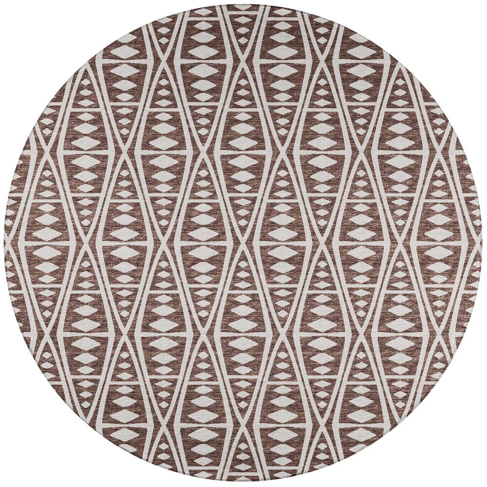 Dalyn Rug Company Sedona 10" Round Coffee Indoor/Outdoor Area Performance Rug, , large
