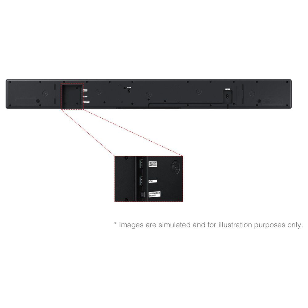 Samsung Q-Series 3.1.2 Channel 45.67&quot; Soundbar with Wireless Subwoofer in Titan Black, , large