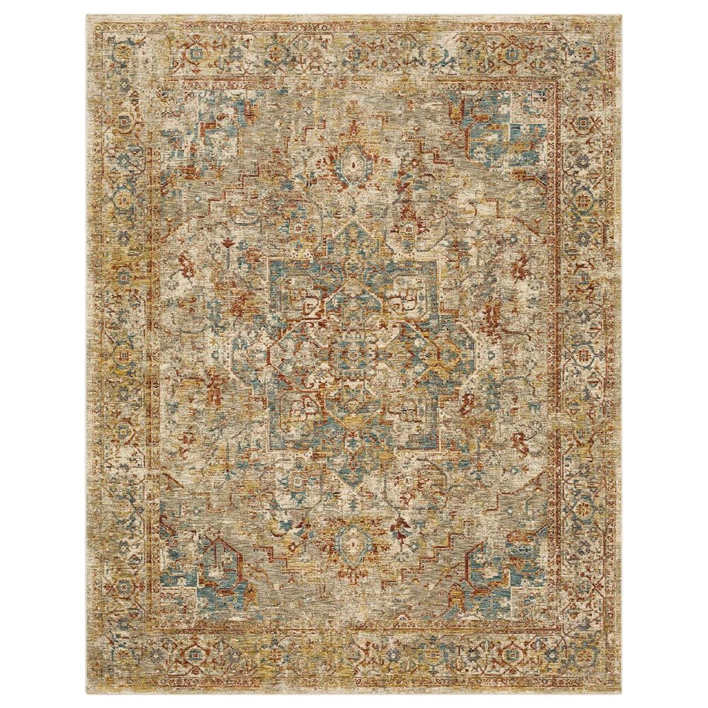 Karastan Marash Ezine 10" x 14" Cream Area Rug, , large