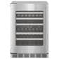 Thermador 24" Glass Door Wine Cooler with Masterpiece Handle Left Hinge in Stainless Steel, , large