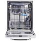 Unique Appliances Classic Retro 24" Top Control Dishwasher in Midnight Black, , large