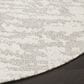 Safavieh Marbella MRB631A 6" Round Light Grey and Ivory Area Rug, , large