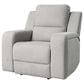 Abbyson Margaret Manual Recliner in Gray, , large