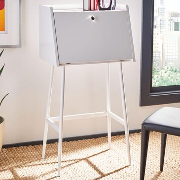 Safavieh Xander Secretary Desk in White, , large