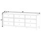 Butler Specialty Company Nora 9-Drawer Dresser in Antique Taupe, , large