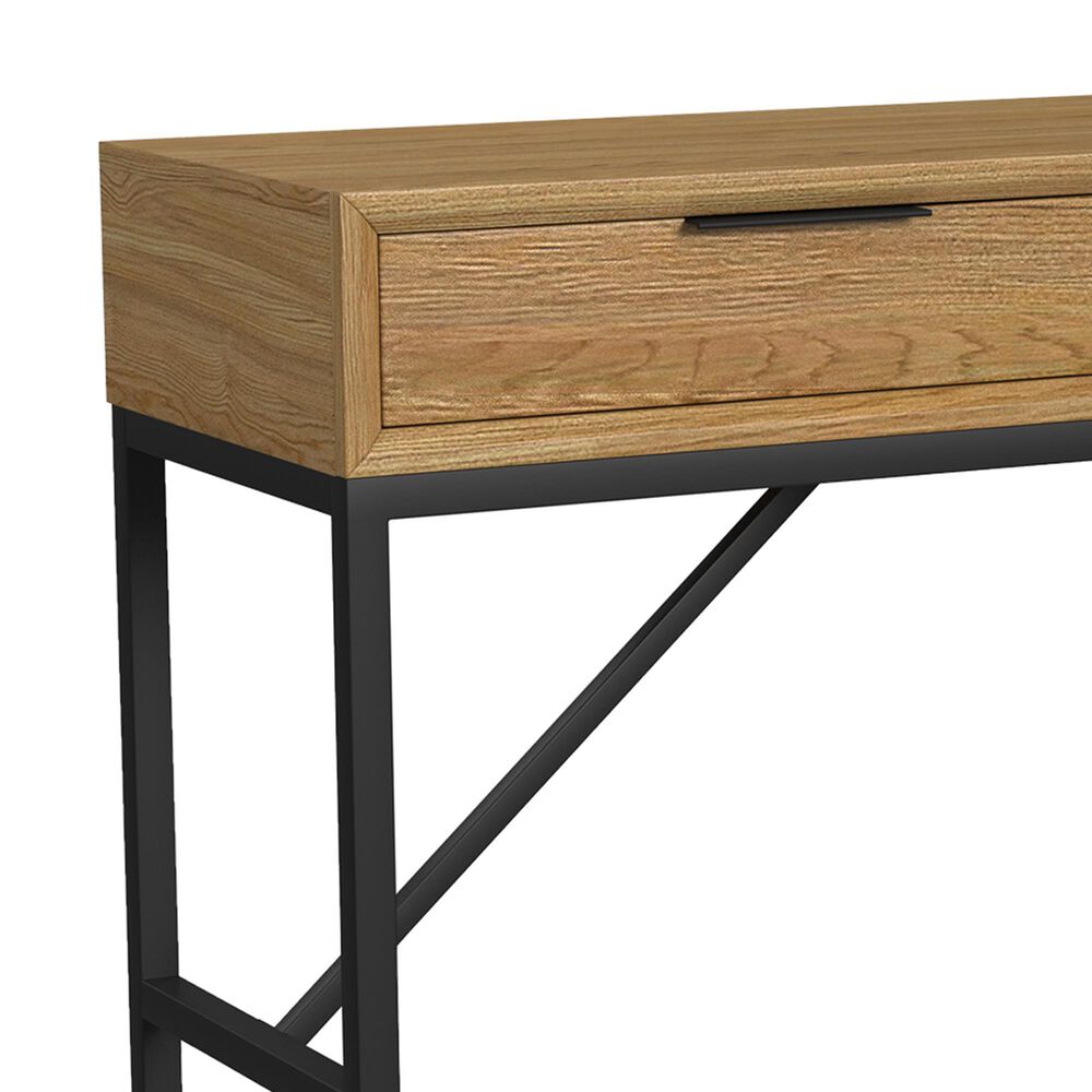 Hawthorne Furniture Newport Sofa Table in Natural Oak, , large