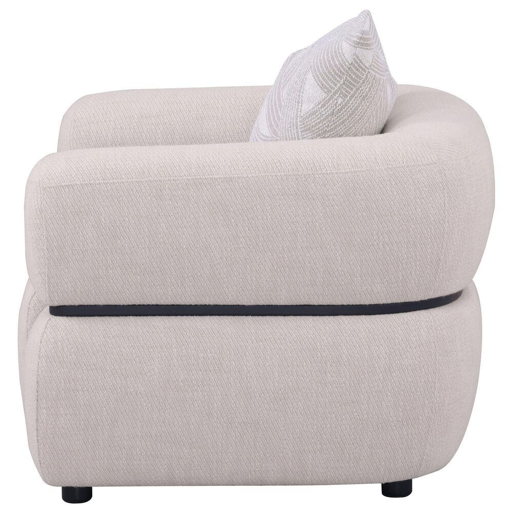 Coaster Jeanette Accent Arm Chair in Beige, , large