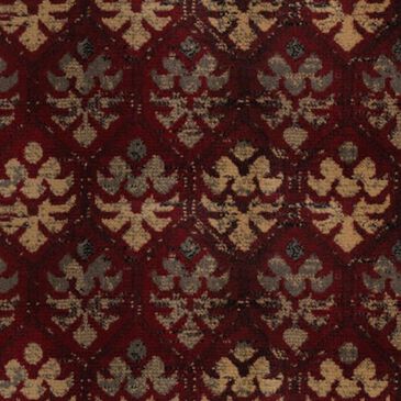 Fabrica Regal Treasures Carpet in Crimson, , large