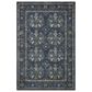 Rifle Paper Co. x Loloi Courtyard 3"6" x 5"6" Seville Navy Area Rug, , large