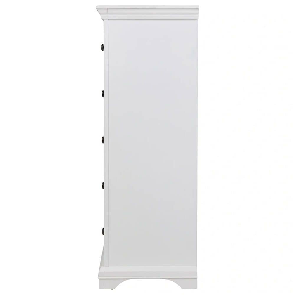Sorelle Portico 5-Drawer Chest in White, , large
