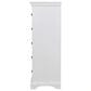 Sorelle Portico 5-Drawer Chest in White, , large