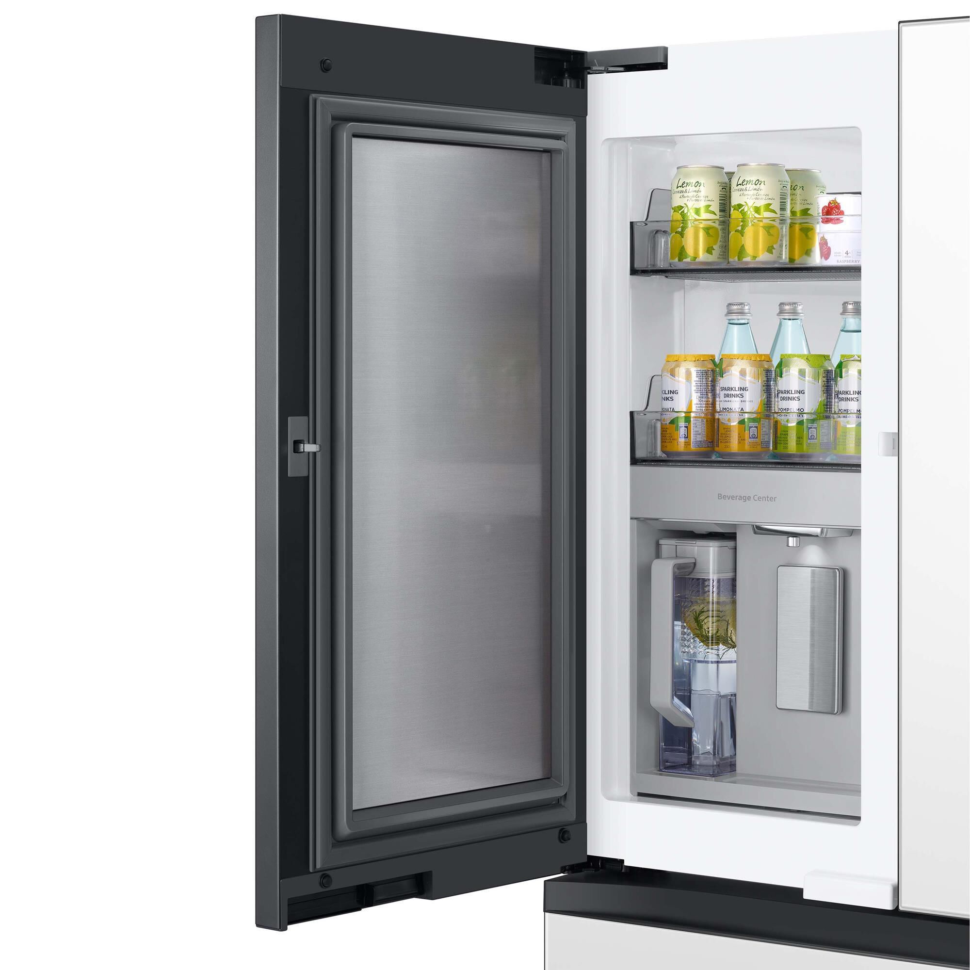 Samsung double door hot sale glass fridge