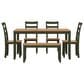 Ashley Gesthaven 6-Piece Rectangular Dining Set in Light Natural and Green, , large