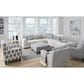 Xenia Contour Natural Ottoman in Contour Natural, , large