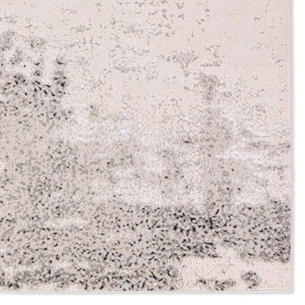 Jaipur Catalyst Faizah 7&#39;10&quot; x 10&#39;6&quot; Feather Gray, White Sand, Wet Weather, Micro Chip and Dark Navy Area Rug, , large