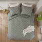 Hampton Park Linwood 3-Piece King/California King Quilt Set in Sage Green, , large