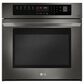 LG 30" Single Electric Wall Oven in Black Stainless, , large