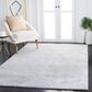 Safavieh August Shag 5"3" x 7"7" Light Grey Area Rug, , large