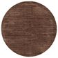 Safavieh Vision 4" Round Brown Area Rug, , large