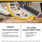 Whirlpool 22 Cu. Ft. 4-Door Depth French Door Refrigerator with Dual Ice Makers in Fingerprint Resistant Stainless Steel, , large