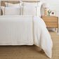 Pom Pom At Home Rory 28" x 36" Big Pillow with Insert in Flax and White, , large