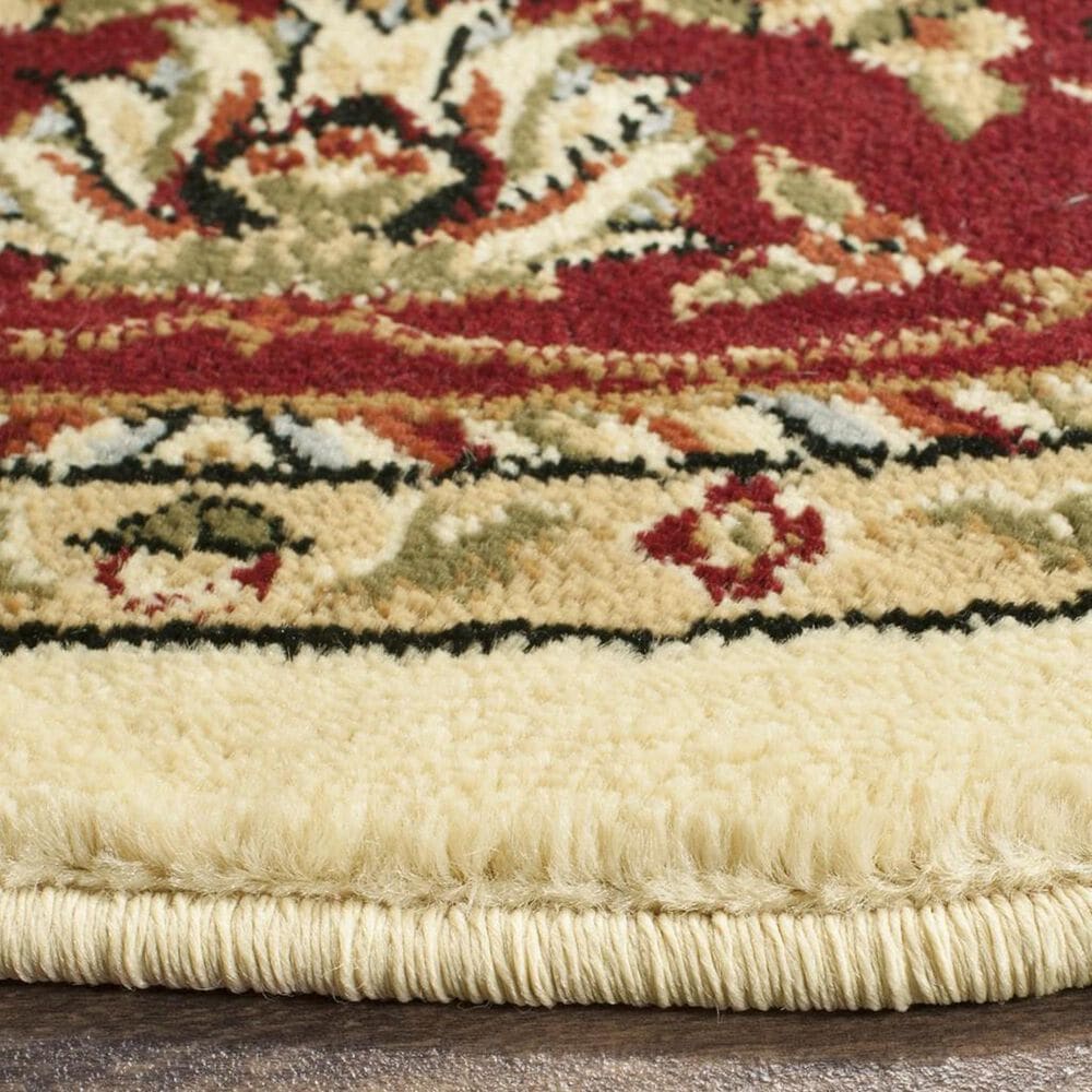 Safavieh Lyndhurst LNH320 5&#39;3&quot; Round Multicolor and Red Area Rug, , large