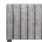 Richlands Furniture Crestone King Upholstered Platform Bed in Gray, , large