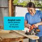Black & Decker 20V Max Powerconnect 5.5" Cordless Circular Saw Tool in Black and Orange, , large