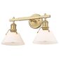 Golden Lighting Orwell 2-Light Bath Vanity in Brushed Champagne Bronze, , large