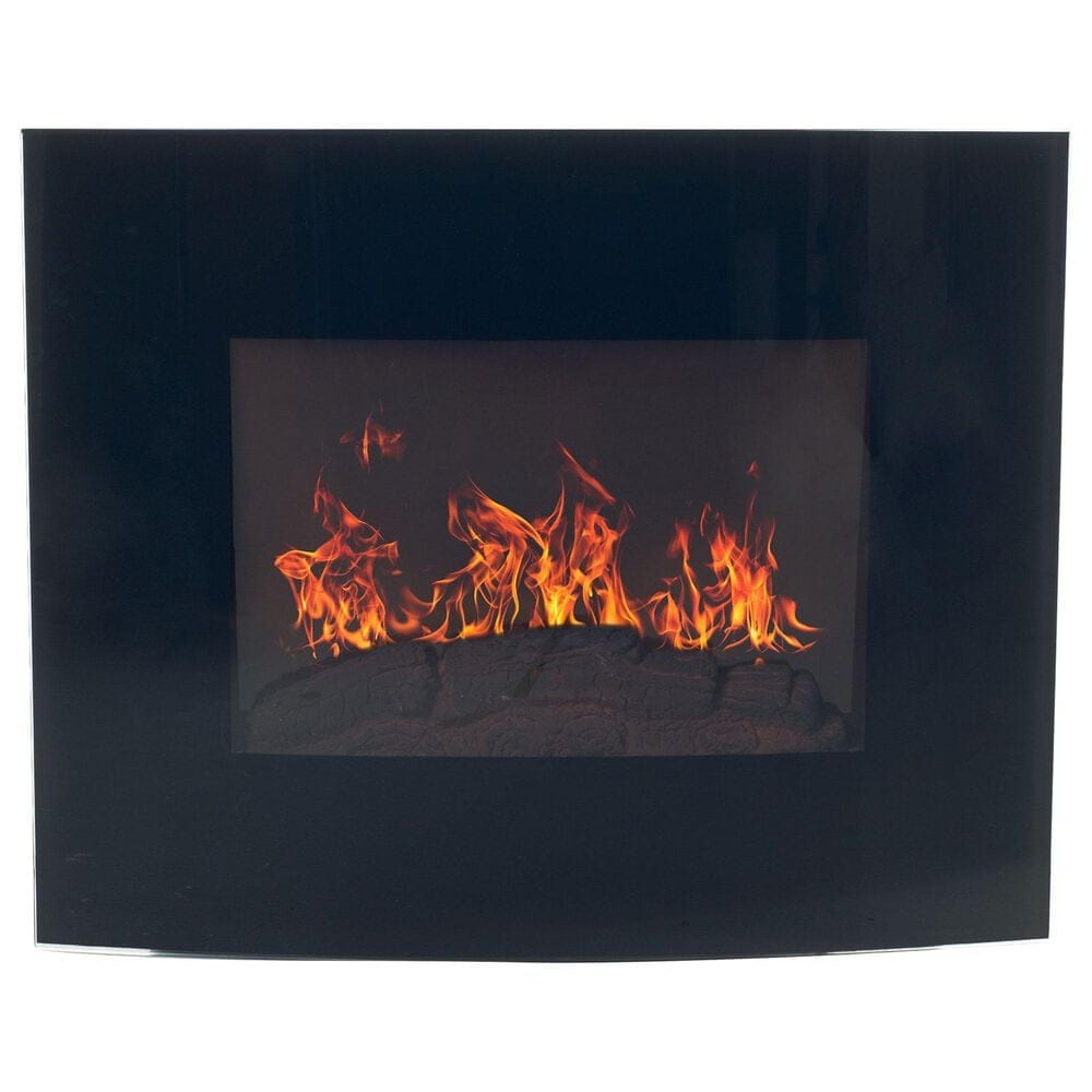 Timberlake Northwest Electric Fireplace with Wall Mount in Black, , large