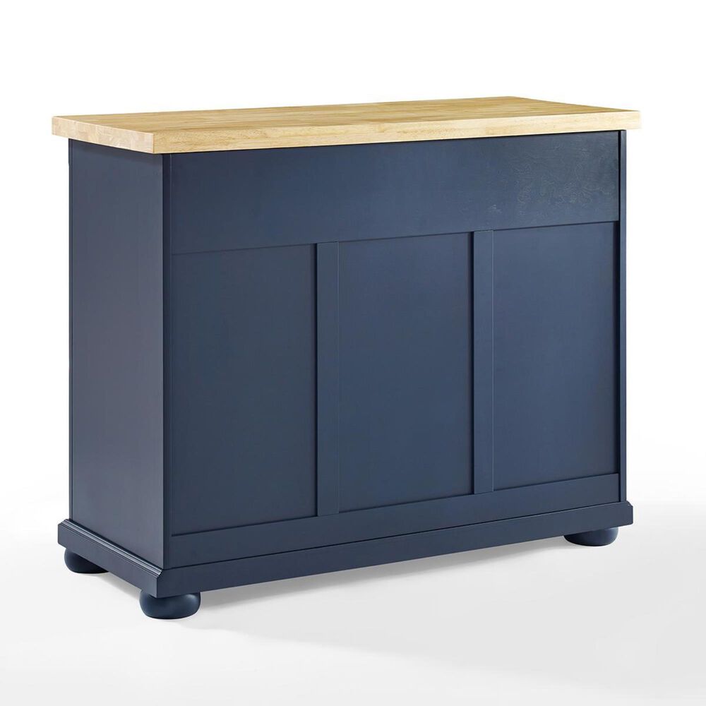 Crosley Furniture Madison Kitchen Cart in Navy, , large