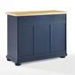 Crosley Furniture Madison Kitchen Cart in Navy, , large