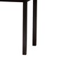 Baxton Studio Evelin Dining Table in Espresso Brown - Table Only, , large
