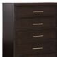 Ashley Neymorton 5-Drawer Chest in Dark Grayish Brown, , large