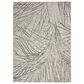 Nourison Rustic Textures Ivory and Grey 3"11" x 5"11" Area Rug, , large