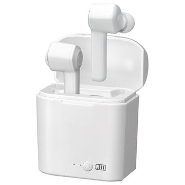 iLive Truly Wire-Free Bluetooth Earbuds in White, , large
