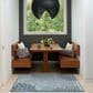 Nourison Garden Oasis GOA06 Navy 3" x 5" Indoor/Outdoor Area Rug, , large