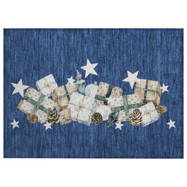 Dalyn Rug Company Wonderland WN33 Navy 2"6" x 3"10" Area Rug, , large