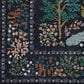 Loloi Canopy Peacock Forest Charcoal 3"9" Round Area Rug, , large