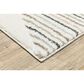 Oriental Weavers Cambria Diamond Stripe 1"10" x 7"6" Beige Runner, , large