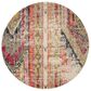 Safavieh Monaco MNC222G-5R 5" Round Light Grey/Multi Area Rug, , large