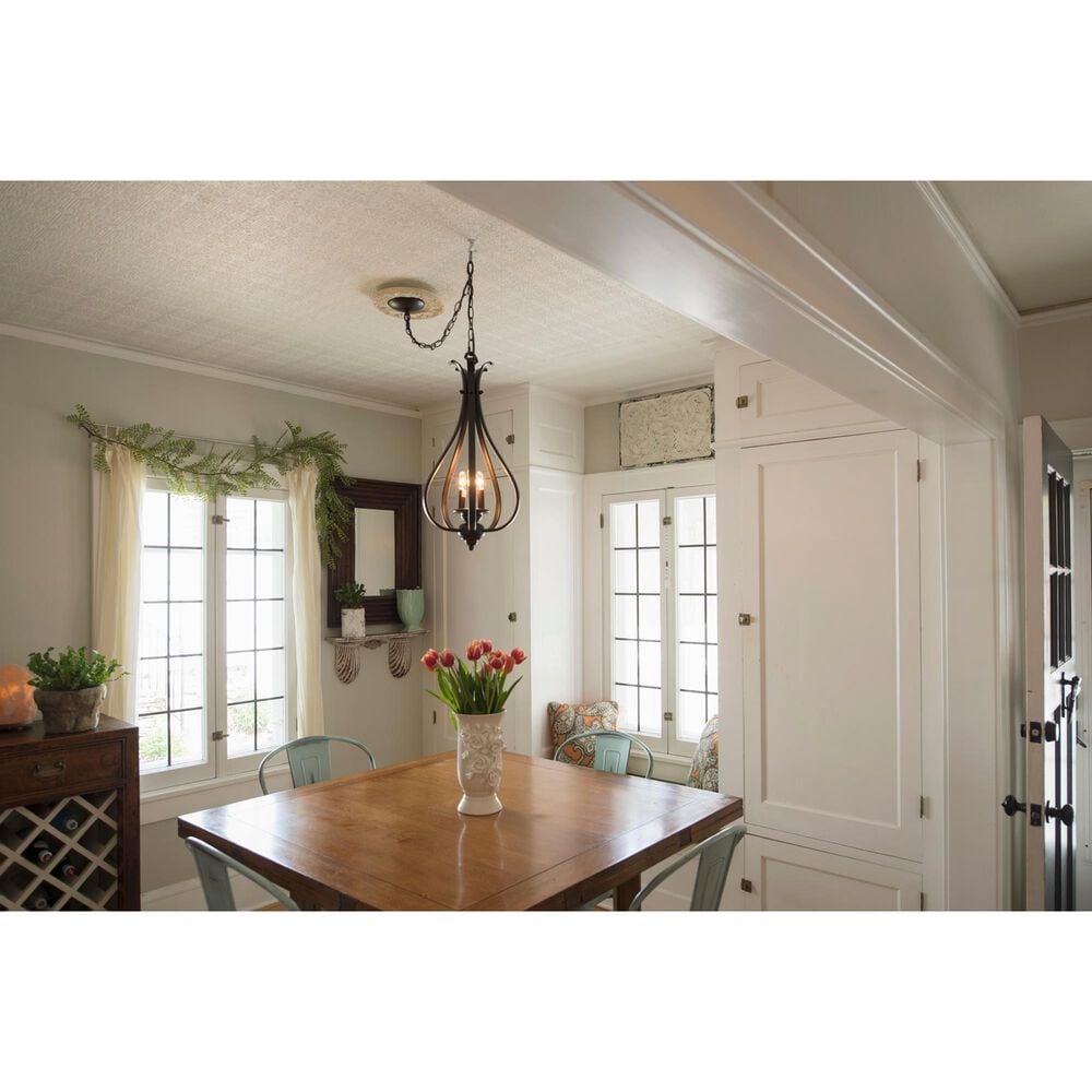 Vaxcel Monrovia 3-Light Pendant in Royal Bronze, , large