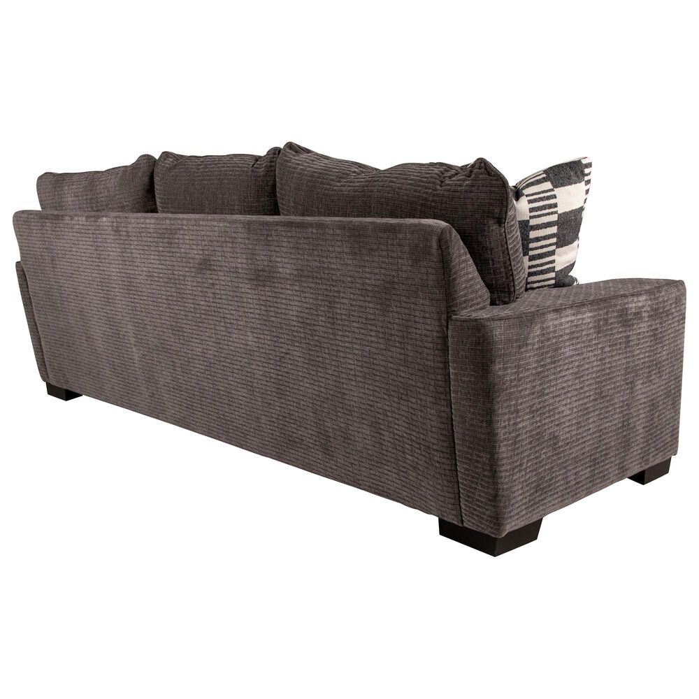 Michael Nicholas Designs Troy Stationary Sofa in Lift Charcoal, , large
