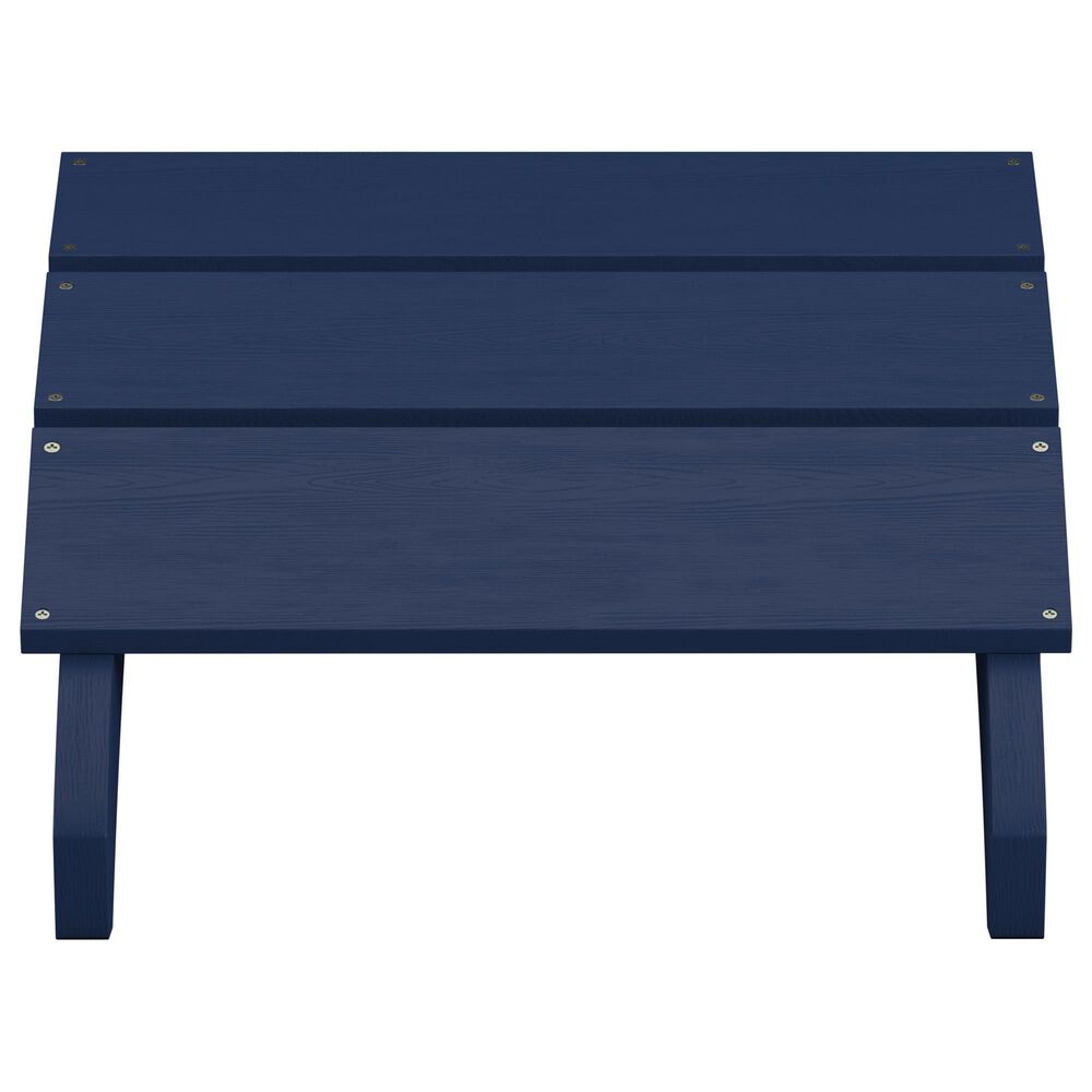 Flash Furniture Sawyer Adirondack Chair in Navy Blue, , large