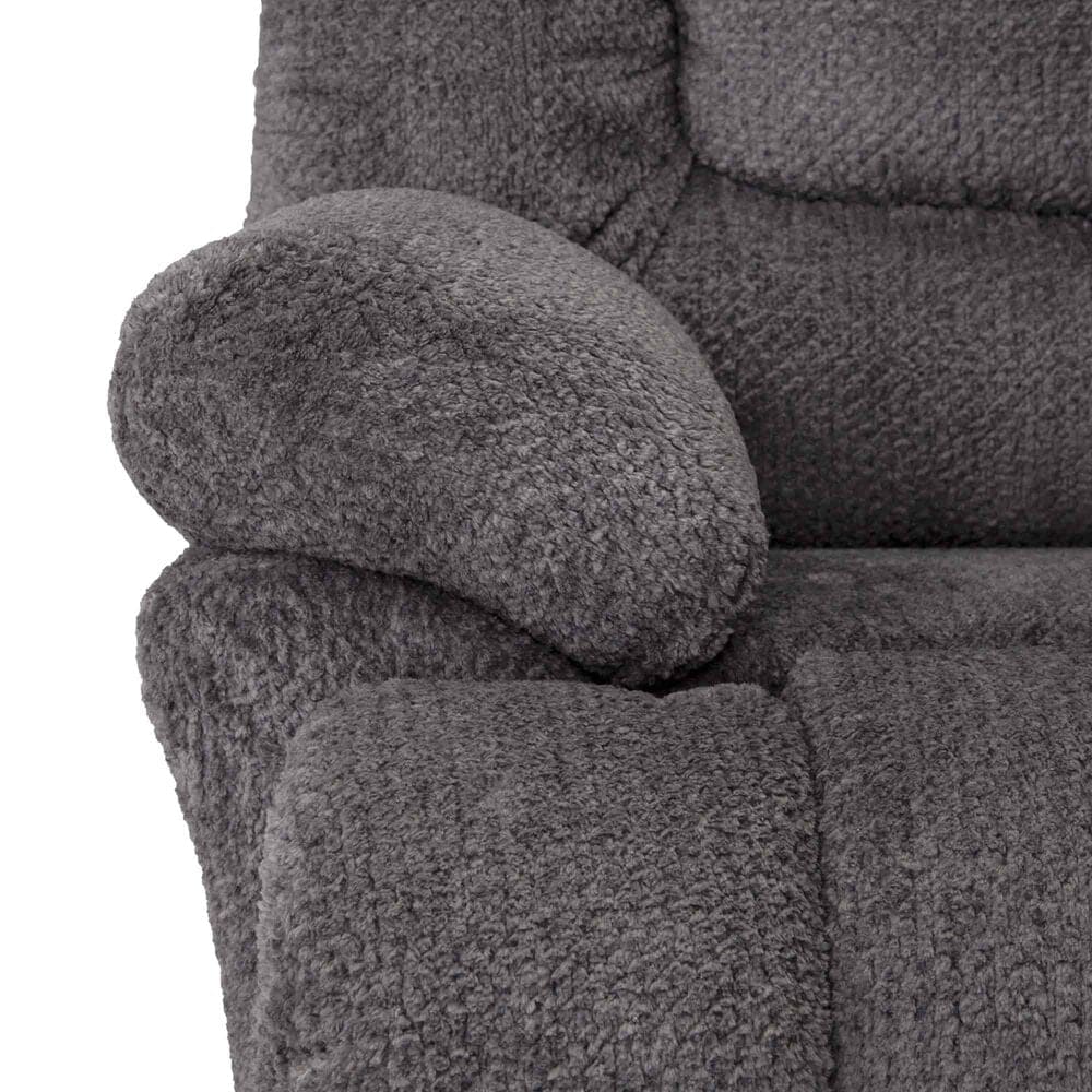 Moore Furniture Everest Oversized Rocker Recliner in Nucleus Cement, , large