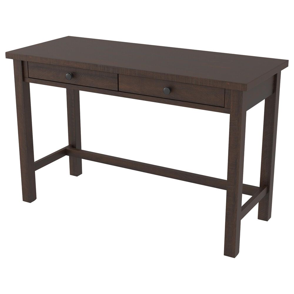 Ashley Camiburg 2-Drawer Desk in Warm Brown, , large